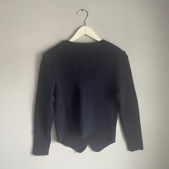 Commense Cardigan Navy Blue Preppy Clean Workwear size XL Heritage Classic - Picture 6 of 7